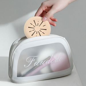Boîte de rangement en silicone avec sac anti-poussière respirant, cadeau original pour pinceaux de maquillage, outils de beauté, éponge de maquillage - Product Image 3