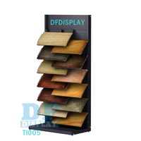 TI004 usine en chine, plancher en bois personnalisé, carrelage stratifié, parquets, présentoir, rack, carrelage, push, pull, affichage en pierre