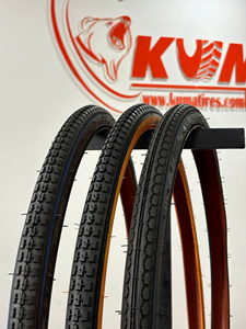 Neumático de Bicicleta KB105 con Patrón de Bloques para Ciudad, Plegable y MTB, Duradero y de Larga Vida Útil - Product Image 3