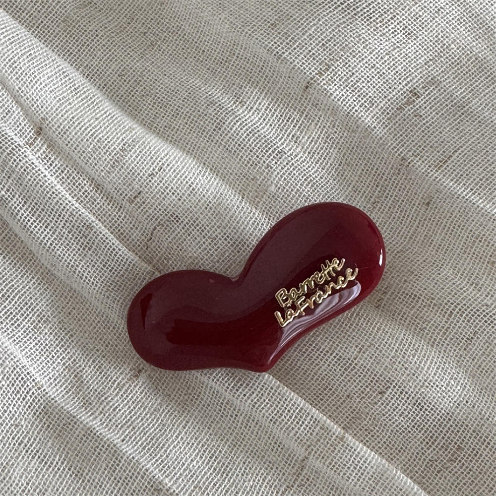 Patch en alliage rouge-amour