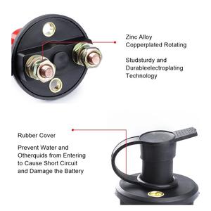 Interrupteur d'alimentation de <span class=keywords><strong>batterie</strong></span> de voiture, isolateur, disjoncteur, IP43, 24V, 1000A, disjoncteur de <span class=keywords><strong>circuit</strong></span>, interrupteur principal, clé, véhicule - Product Image 3