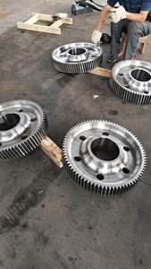 เกียร์ฮอบบิงฟันสเตนเลสคาร์บอนต่ำ16MnCr5เดือยเฟืองออกแบบได้ตามต้องการ - Product Image 4