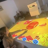 Projecteur de projection interactif AR, équipement de capteur, jeux de projection interactifs au sol, nouvelle technologie, certificat CE, intérieur