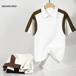 Polo unisex de hombre bordado con estilo para trajes casuales de verano al por mayor 2024