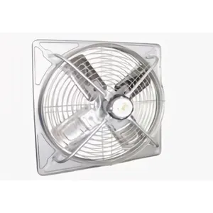 Mirror Stainless Steel Blades Galvanized Frame Durable Low Noise Circulation Fan
