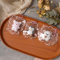 Mainan Squishy Mini Hewan Taba Penghilang Stres, Bahan TPR, Cetak Letterpress, Gantungan Kunci Kucing Jelly, Hadiah Souvenir Pesta