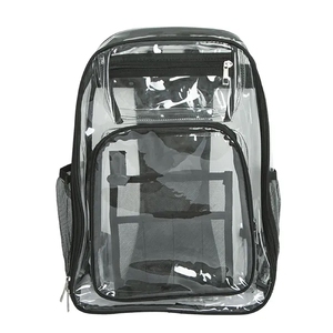Large Transparent PVC <b>Backpack</b> for Adults and Teens Waterproof Clear School/Sports/Work/Travel <b>Backpack</b> for College Girls - Product Image 4