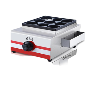 Mini máquina comercial de panqueques antiadherente de acero inoxidable, Mini máquina eléctrica holandesa para hacer panqueques - Product Image 1