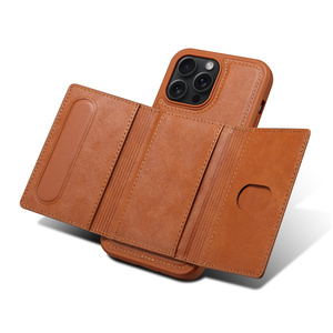 Licicase เคสกระเป๋าสตางค์แม่เหล็กมีช่องใส่บัตรหลายช่องสำหรับ iPhone 13 13 Pro 13 Pro Max พับได้ฝาพับตั้งได้ - Product Image 5