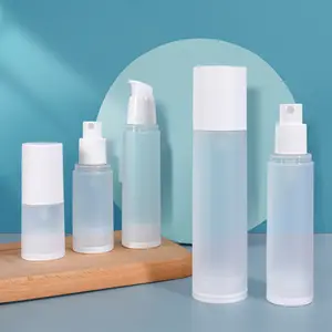 15ml 20ml 30ml 50ml 80ml 100ml Face Cream Emulsion Lotion Airless Press Spray Bottle Cosmetic Vacuum Packaging