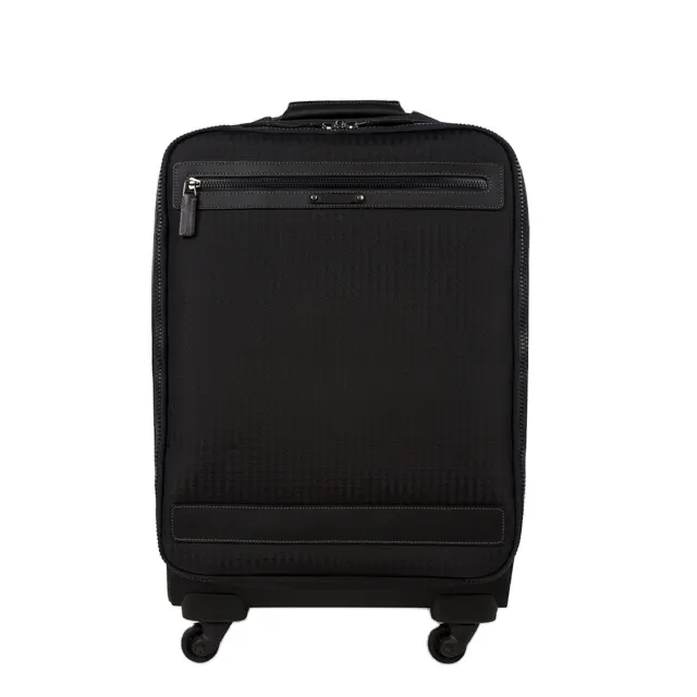 Pu 처리 20 kg 용량 및 여행에 사용되는 지퍼 클로저가 포함된 최고급 자카드 외부 소재 항공 여행 가방