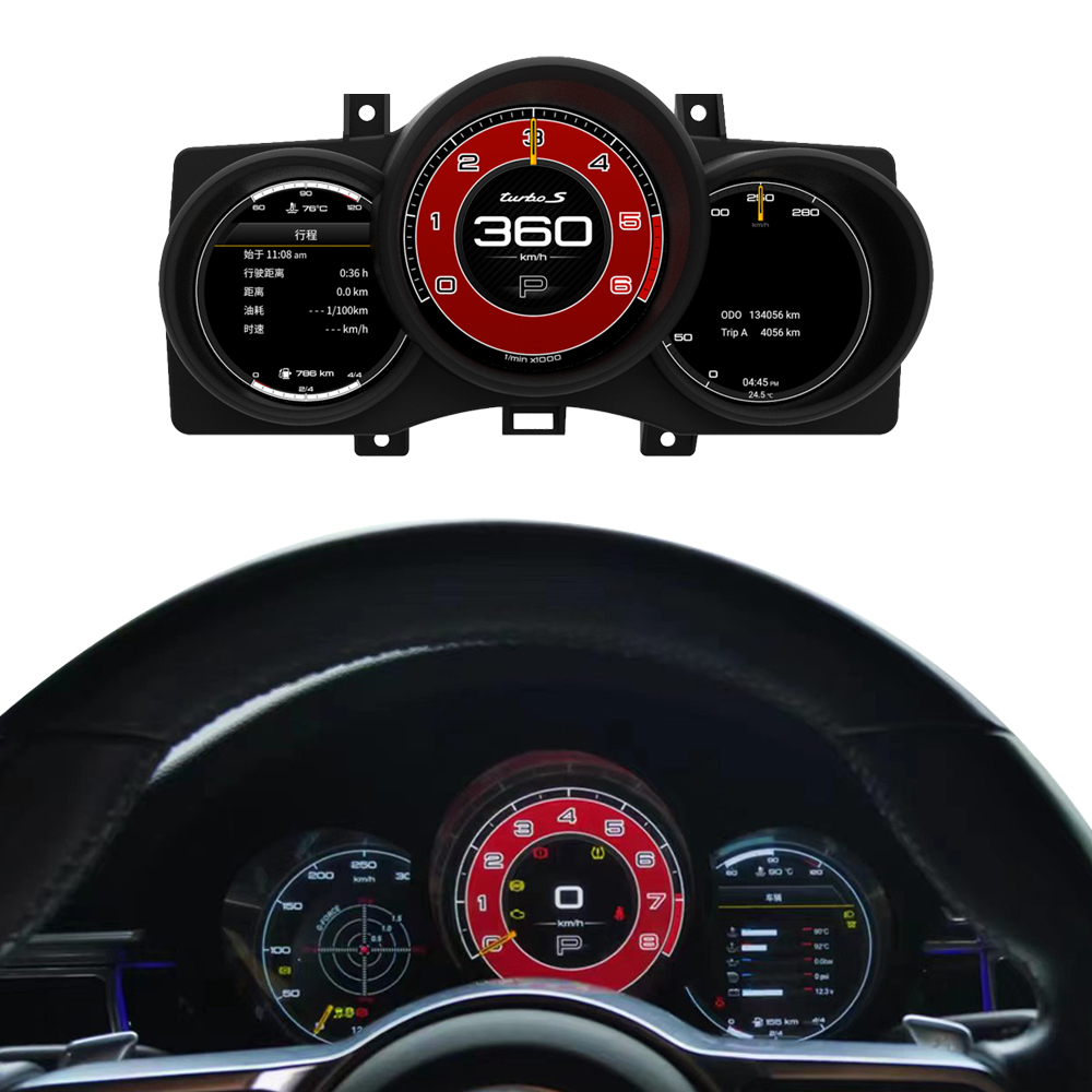 Krando LCD Dashboard for Porsche Boxster Cayman 911 997