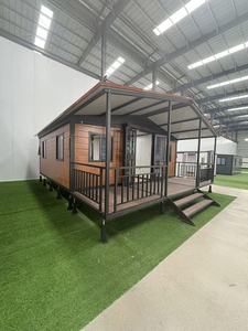 Casa Contenedor Prefabricada Modular Portátil de 20 pies/40 pies con Paneles de Pared de <span class=keywords><strong>Madera</strong></span>, Metal y Plástico para Jardín, Campamento, Casa de Huéspedes, Patio Trasero y Oficina - Product Image 4