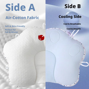 Oreiller en forme <span class=keywords><strong>de</strong></span> papillon pour nourrissons et bébés <span class=keywords><strong>de</strong></span> 0 à 2 ans, anti-acariens, garnissage en fibres, aide à la mise en forme <span class=keywords><strong>de</strong></span> la tête - Product Image 4