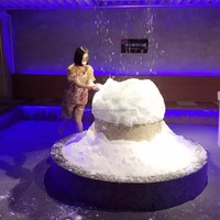 Machine à neige de plafond à haute température 6000kw conception automatique Spa fontaine de glace Machine à neige pour Sauna Spa salle de neige