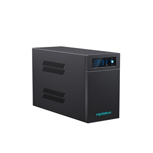 MARSRIVA UPS de respaldo de larga duración 800VA 480W UPS interactivo de línea inteligente con batería de litio LiFePO4 - Product Image 1