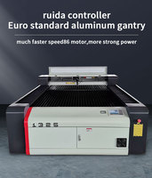 Machine de gravure et de découpe laser CO2 1325 80W-150W, graveur laser CNC pour bois, acrylique, papier, cristal, refroidissement par eau, contrôle Ruida