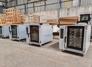 Horno Rotatorio Eléctrico Comercial Success Way de 9500W, Multivoltaje, Termostato Ajustable de Alta Temperatura, 5 Bandejas, 1 Año de Garantía - Product Image 5