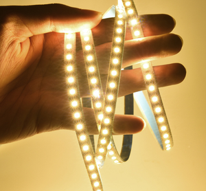 Tira de Luz LED Flexible de 12V 3000K Blanco Cálido, Clasificación IP20, Regulable por Control Remoto, Alto CRI Ra90 para Iluminación del Hogar - Product Image 3