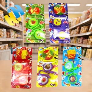 Vente <span class=keywords><strong>en</strong></span> gros <span class=keywords><strong>de</strong></span> bonbons gélifiés 2 <span class=keywords><strong>en</strong></span> 1 halal, jouets soucoupes volantes, saveurs <span class=keywords><strong>de</strong></span> fruits mélangés, bonbons gélifiés <span class=keywords><strong>de</strong></span> restauration rapide, bonbons OEM pour enfants <span class=keywords><strong>en</strong></span> emballage boîte - Product Image 2