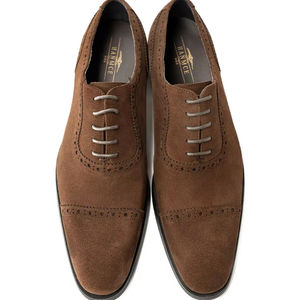 Zapatos de Vestir de Gamuza Modernos para Hombre - Zapatos de Boda Hechos a Mano con Cordones, Zapatos de Fiesta - Product Image 3