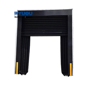 Nhà máy thực phẩm lạnh Tủ đông PVC có thể thu vào tải bay tải <span class=keywords><strong>container</strong></span> hậu cần chống Đè Bẹp có thể điều chỉnh Inflatable Dock nơi trú ẩn - Product Image 6