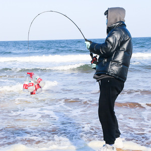 Caña de Pescar Yajie de 1.95m, Acción Extra Rápida, Guías SIC, para Pesca en Mar, Agua Salada, Jigging, con Empuñadura de Fibra de Carbono - Product Image 3