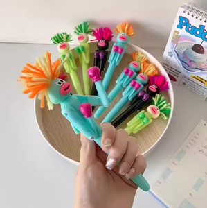 ของเล่นบรรเทาความเครียดที่ออกแบบใหม่ นวัตกรรมสร้างสรรค์ ปากกาลูกลื่นรูปทรงลูกบอลชกมวยสำหรับเด็ก สนุกสนาน ปรับแต่งได้ ทนทาน ทำจากพลาสติก - Product Image 4