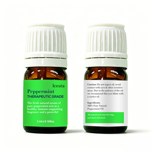 Aceite Esencial de Menta de Marca Privada 100% Puro y Natural, Mentol, Mentona, Aromaterapia, Cuidado de la Piel, OEM - Product Image 6