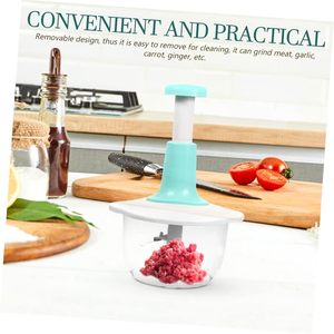 Wholesale Household Hand Blender Mixer 1.5L <b>Shredder</b> Salad Cooker Multifunction Hand Press Meat Grinder Manual Garlic Slicer - Product Image 5