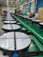 Projecteur LED rond haute luminosité 800W pour stade, IP66 IK10 anti-choc, éclairage de haut mât pour stade de football professionnel, certifié CE