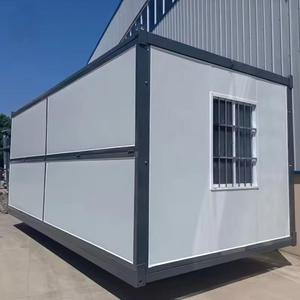 Contenedor de Almacenamiento de Acero Moderno de Construcción Rápida, Garaje Plegable Inteligente de 20 pies, Casa Contenedor Extensible Termostática Ecológica - Product Image 4
