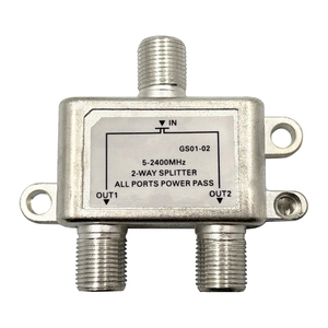 Divisor <span class=keywords><strong>de</strong></span> <span class=keywords><strong>señal</strong></span> <span class=keywords><strong>de</strong></span> <span class=keywords><strong>TV</strong></span> <span class=keywords><strong>de</strong></span> 2 vías para equipos <span class=keywords><strong>de</strong></span> transmisión <span class=keywords><strong>de</strong></span> radio y <span class=keywords><strong>TV</strong></span> - Product Image 1