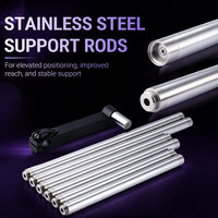 Hismith Kit de 6 barres de rehaussement en T réglables en hauteur de 25 mm pour machine sexuelle avec accessoire d'extension de 24 cm – Vente en gros