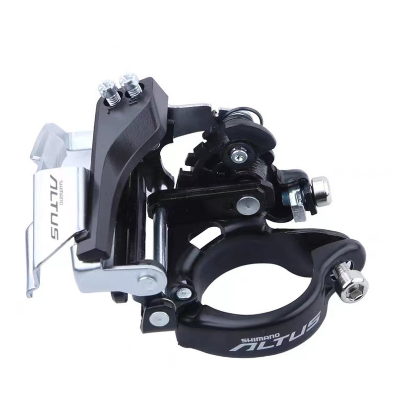 値下げ SHIMANO フロントディレイラー アルミ製 Shimano ALTUS FD-M370フロントディレイラー9スピードバイク