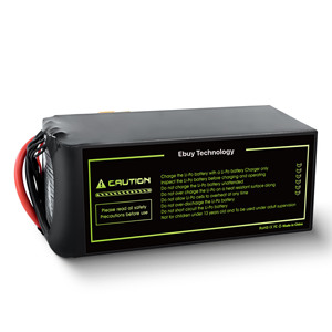 EBUY Power - Batería Recargable de Alta Calidad para Drones UAV, 6s 12s 8s 12000mah 40C, para Helicópteros - Product Image 4