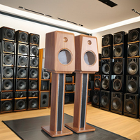 Boîte de haut-parleurs en bois OEM 6.5 pouces boîtier vide boîtier audio HiFi vide armoire de haut-parleurs personnalisés