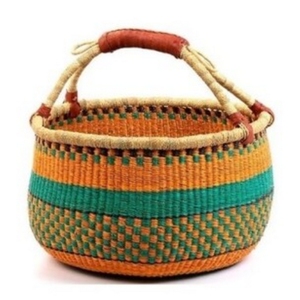 Panier en jonc de mer naturel, artisanal et écologique pour la décoration intérieure, rangement et organisation, vente en gros, sur mesure, usine du Vietnam - Product Image 3