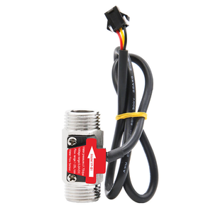 Sensore di flusso dell'acqua industriale di migliore qualità SS sensore liquido acido nuovo misuratore di portata della turbina 1-30L/min +/-3% misurazione dell'errore - Product Image 5