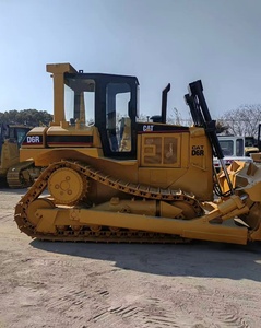 รถดันดิน CAT D6R แบบตีนตะขาบ อุปกรณ์ก่อสร้าง รุ่นปี 2020 เครื่องยนต์ 70 แรงม้า ปั๊มไฮดรอลิก MOOG สีเหลือง - Product Image 5