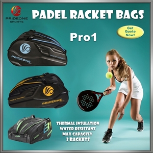 Borsa da padel di alta qualità con pannello 3D in EVA, <span class=keywords><strong>zaino</strong></span> per racchette da beach tennis e padel, borsa per racchette da pickleball con tasca termica - Articolo più venduto - Product Image 5