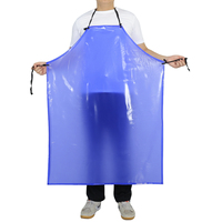 Tablier en PVC souple, imperméable, anti-salissures, pour cuisine, restaurant, café, travail