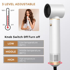 Sèche-cheveux stylant 5 en 1 de couleur personnalisée d'usine OEM, 1000W, <span class=keywords><strong>brosse</strong></span> à <span class=keywords><strong>air</strong></span> chaud pour friser, lisser et sécher les cheveux - Product Image 2