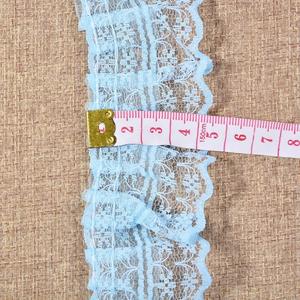 Accesorio de moda para ropa, cinta de encaje de flores de 4,5 cm, adorno de encaje con volantes, novedad - Product Image 4