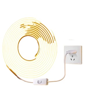 Lumière d'escalier <span class=keywords><strong>LED</strong></span> COB de haute qualité 110V 220V Bande <span class=keywords><strong>LED</strong></span> COB blanche 3000K 4000K 6000K <span class=keywords><strong>Multicolore</strong></span> 8mm 288led/M 100M/<span class=keywords><strong>rouleau</strong></span> - Product Image 6