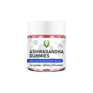 Gomitas Nutricionales de Ashwagandha de Alta Calidad, Extracto de Raíz de Ashwagandha, Equilibran el Cortisol, Mejoran el Estado de Ánimo, Relajantes y Calmantes - Product Image 1