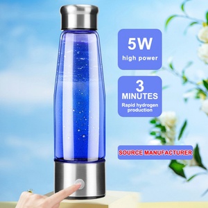 Gobelet à eau riche en hydrogène portable alimenté par batterie, eau électrolytique à ions négatifs à haute concentration, pour voiture, extérieur, maison - Product Image 4