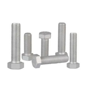 Pernos de Acero al Carbono Galvanizados en Caliente de Alta Resistencia Astm A394, Tamaños M10 M14 M16 M20, Sujetadores con Cabeza Hexagonal, Pernos Vend, Gran Venta - Product Image 6