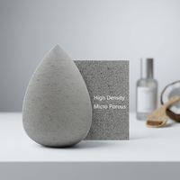 Éponge de maquillage en mélange de noix de coco biodégradable, sans latex, respectueuse de l'environnement, marque privée