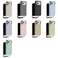 Coque en silicone liquide souple antichoc de qualité supérieure pour iPhone 17 Pro Max avec logo personnalisé couleur bonbon